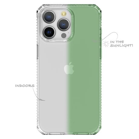 Itskins - Spectrumr Mood Case For Apple Iphone 15 Pro Max - Light Green
