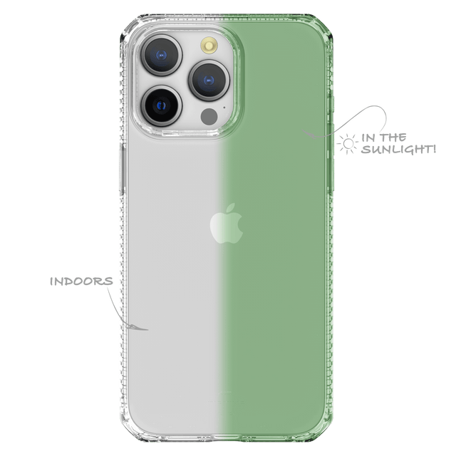 Itskins - Spectrumr Mood Case For Apple Iphone 15 Pro Max - Light Green