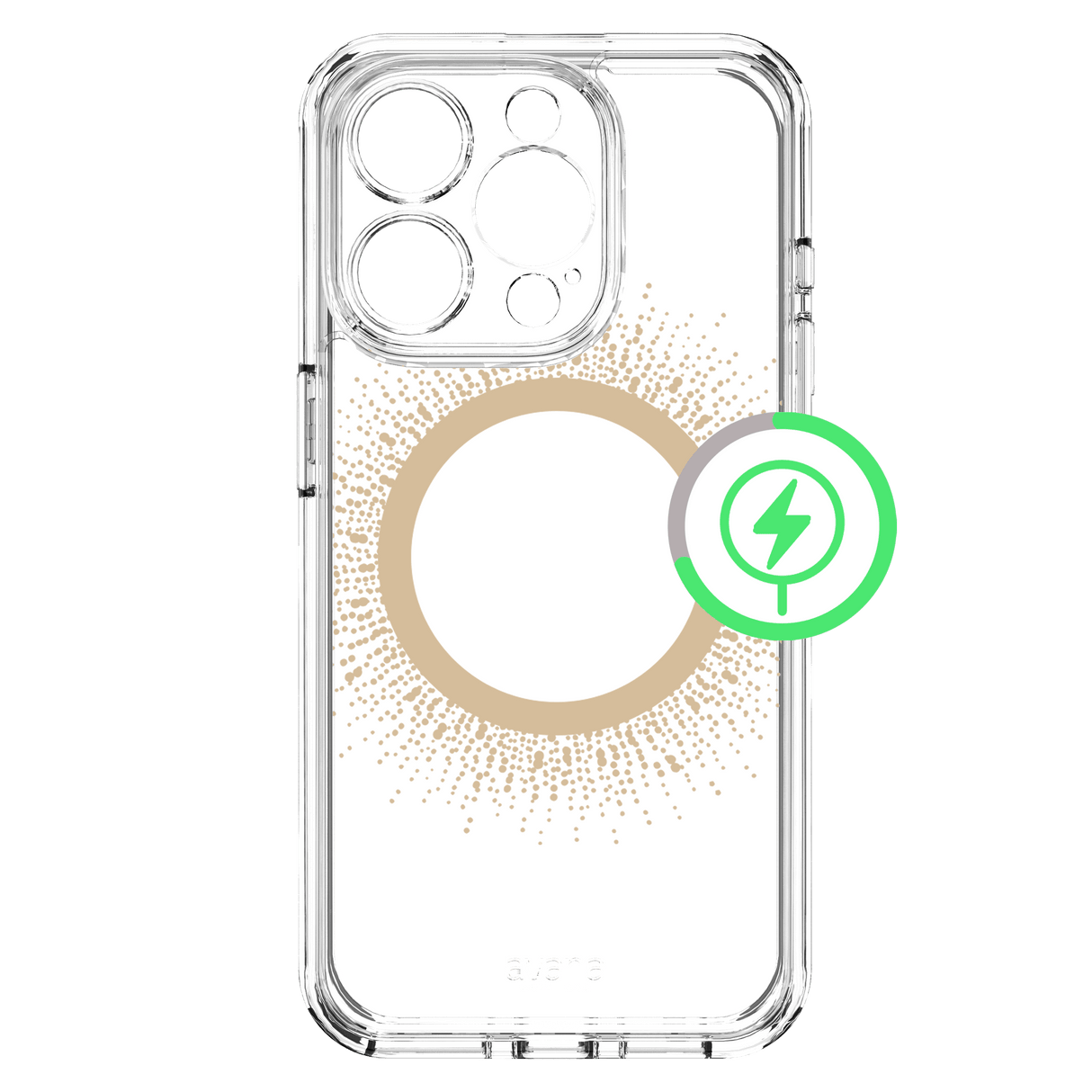 Avana - Aura Magsafe Case For Apple Iphone 15 Pro - Gold