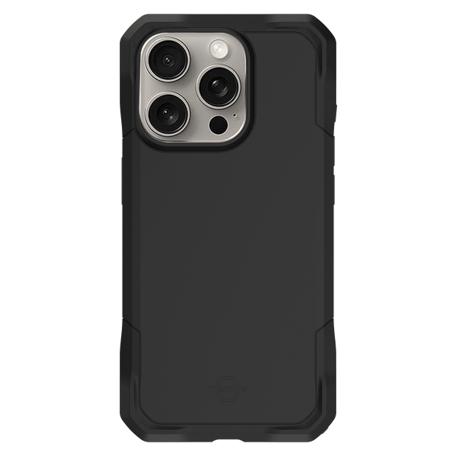 Itskins - Spectrumr Armor Case For Apple Iphone 15 Pro - Black
