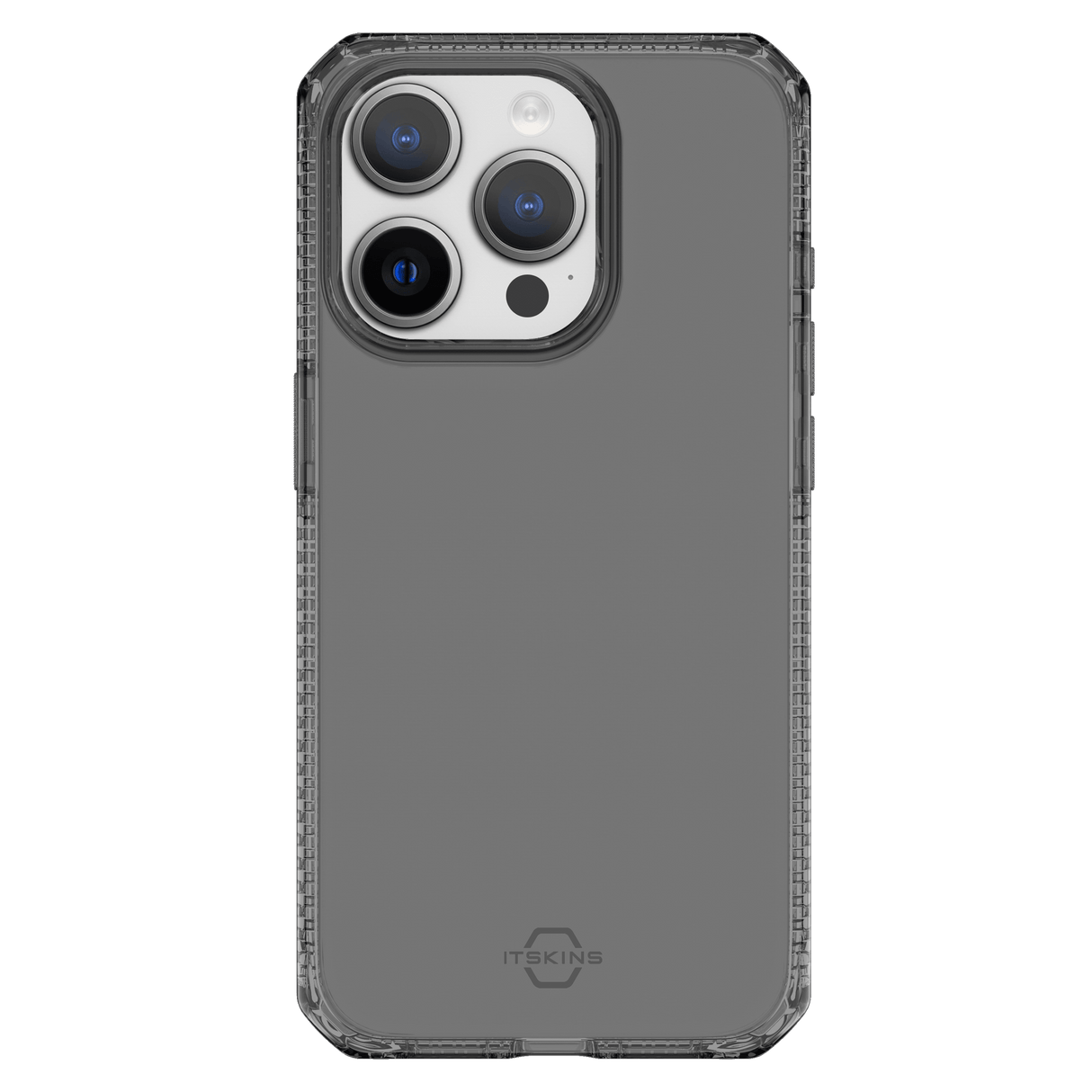 Itskins - Spectrumr  Clear Case For Apple Iphone 15 Pro  - Smoke