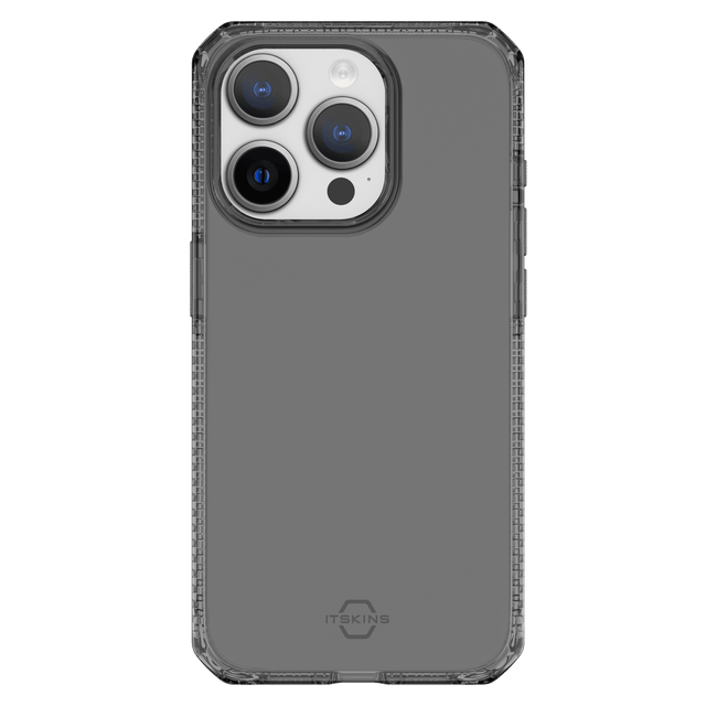 Itskins - Spectrumr  Clear Case For Apple Iphone 15 Pro  - Smoke