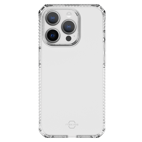 Itskins - Spectrumr  Clear Case For Apple Iphone 15 Pro - Transparent