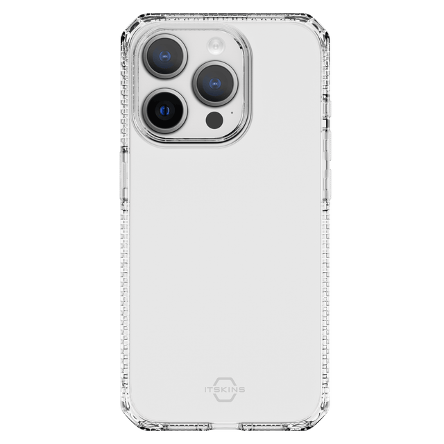 Itskins - Spectrumr  Clear Case For Apple Iphone 15 Pro - Transparent