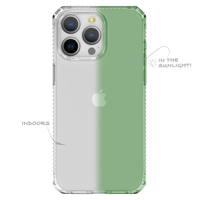 Itskins - Spectrumr Mood Case For Apple Iphone 15 Pro - Light Green
