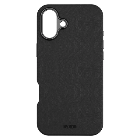 Avana - Leather Magsafe Case For Apple Iphone 16 - Ash