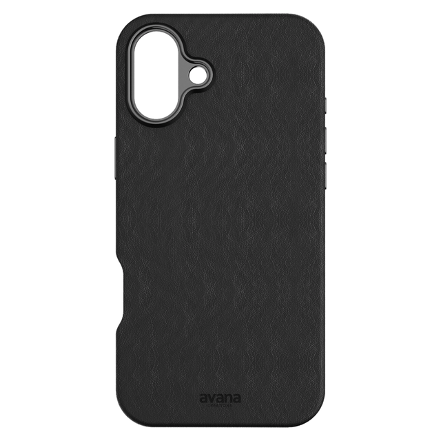 Avana - Leather Magsafe Case For Apple Iphone 16 - Ash