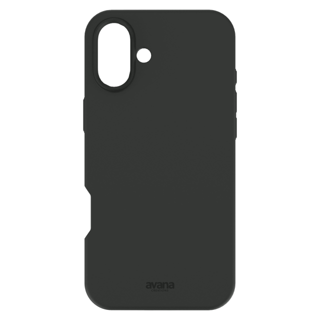 Avana - Velvet Magsafe Case For Apple Iphone 16 - Black