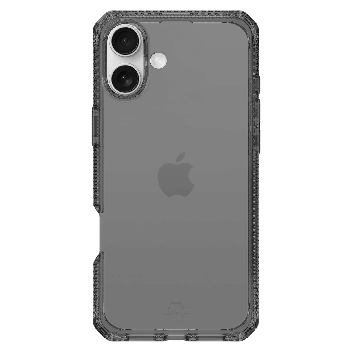 Itskins - Spectrumr Clear Case For Apple Iphone 16 - Smoke