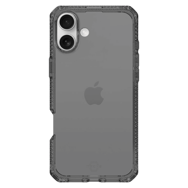 Itskins - Spectrumr Clear Case For Apple Iphone 16 - Smoke