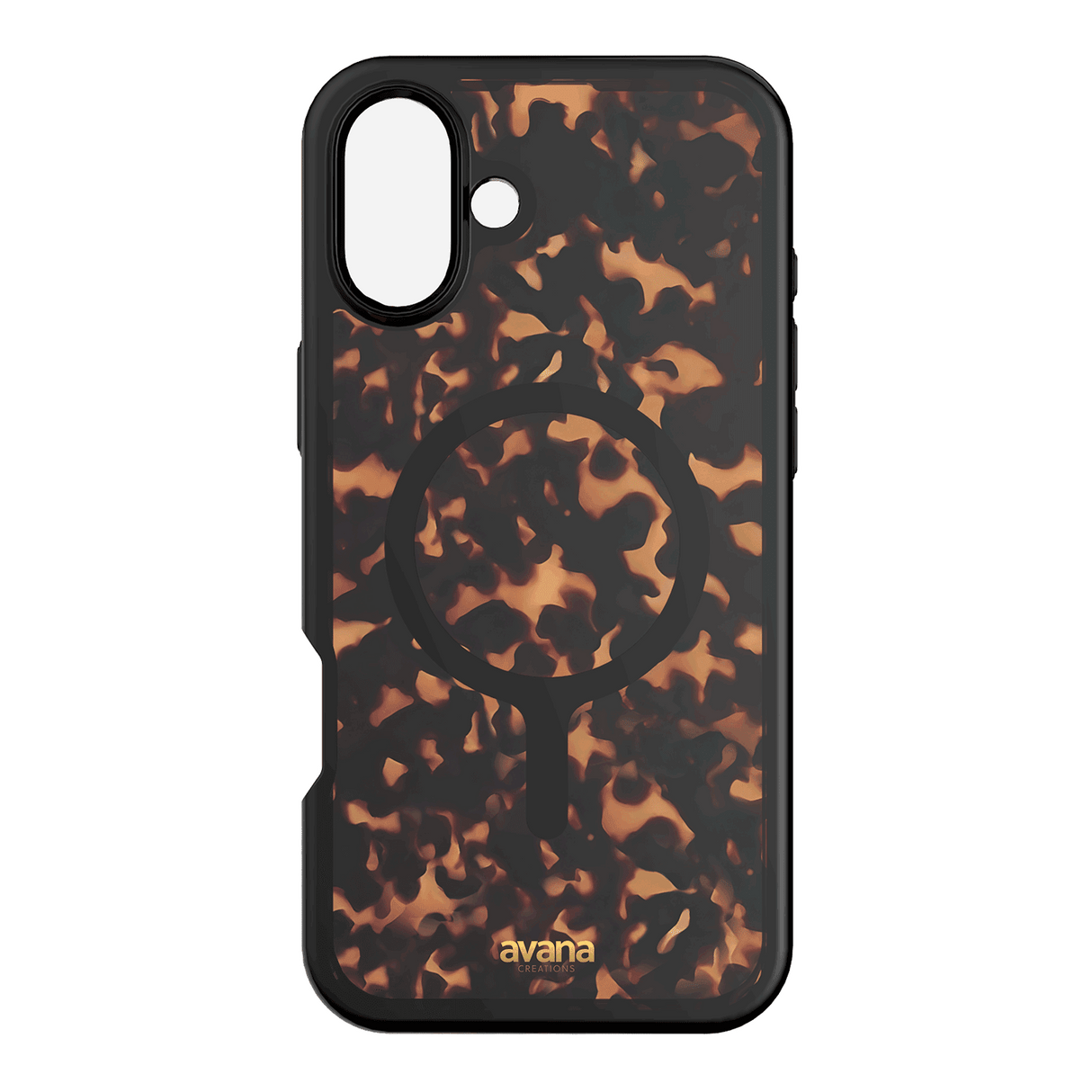 Avana - Tortoise Shell Magsafe Case For Apple Iphone 16 Plus - Tortoiseshell