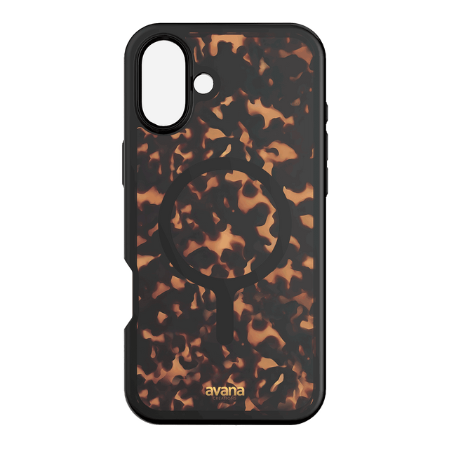 Avana - Tortoise Shell Magsafe Case For Apple Iphone 16 Plus - Tortoiseshell