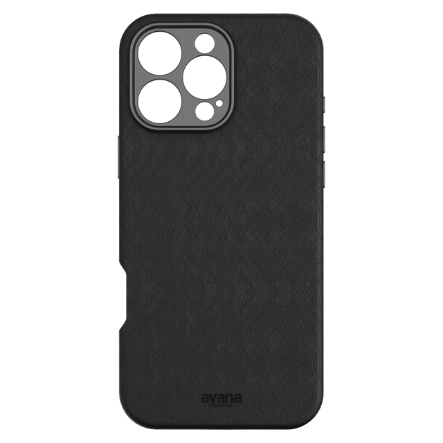 Avana - Leather Magsafe Case For Apple Iphone 16 Pro Max - Ash