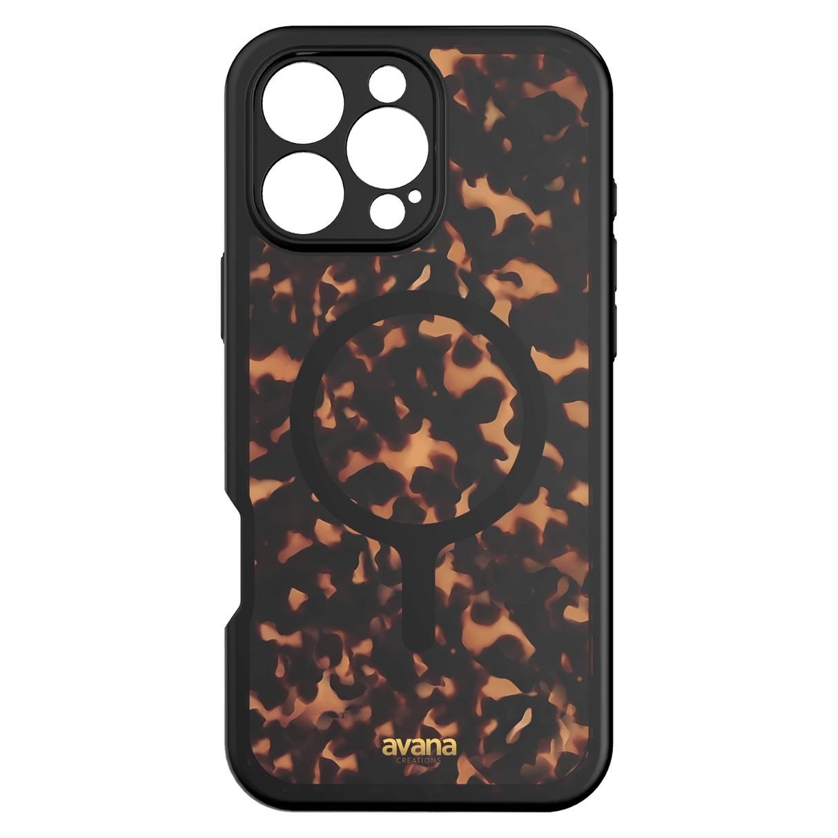Avana - Tortoise Shell Magsafe Case For Apple Iphone 16 Pro Max - Tortoiseshell