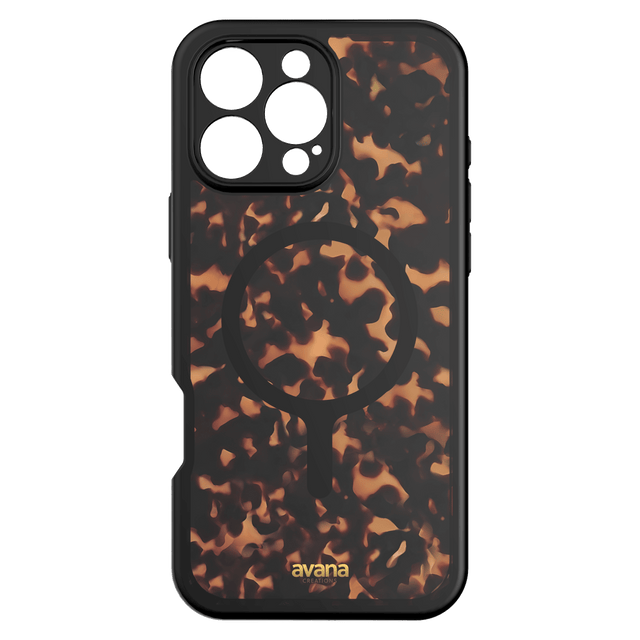 Avana - Tortoise Shell Magsafe Case For Apple Iphone 16 Pro Max - Tortoiseshell