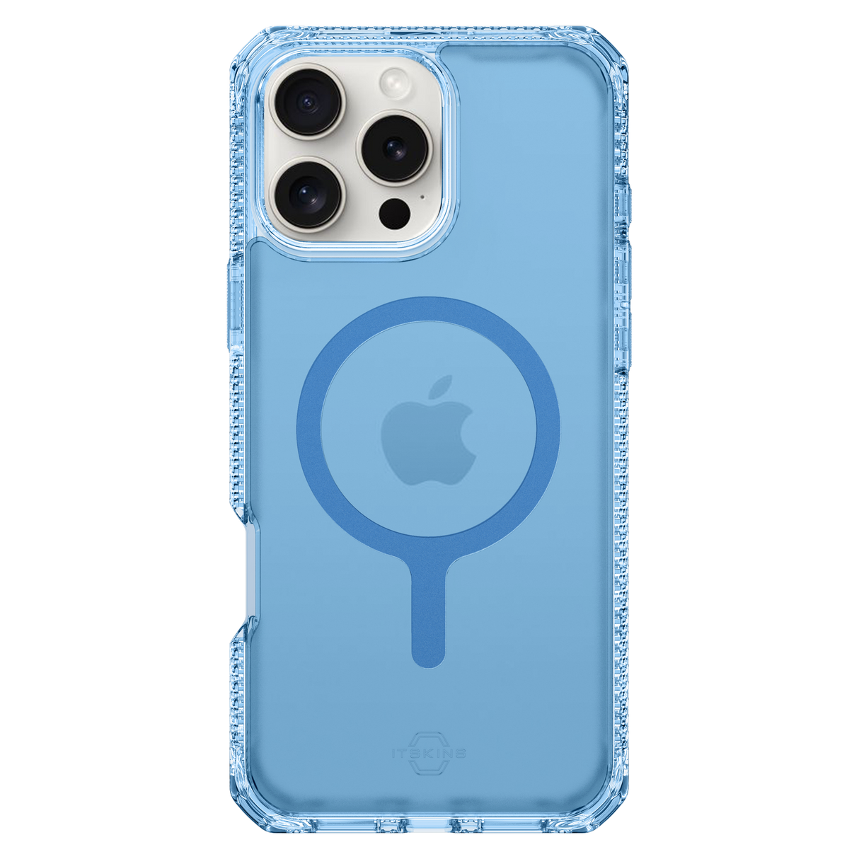 Itskins - Hybridr Vapor Magsafe Case For Apple Iphone 16 Pro Max - Light Blue
