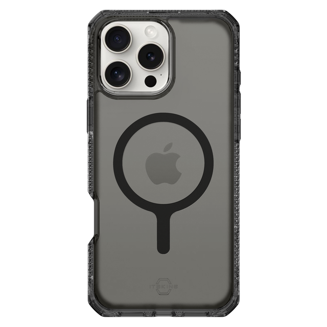 Itskins - Hybridr Vapor Magsafe Case For Apple Iphone 16 Pro Max - Smoke