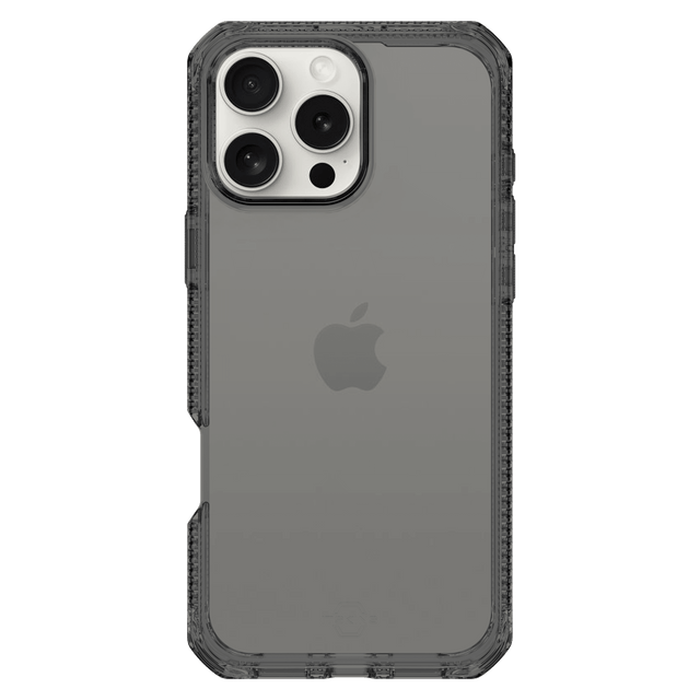 Itskins - Spectrumr Clear Case For Apple Iphone 16 Pro Max - Smoke