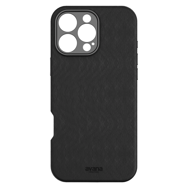 Avana - Leather Magsafe Case For Apple Iphone 16 Pro - Ash