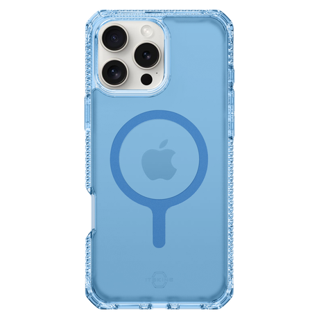 Itskins - Hybridr Vapor Magsafe Case For Apple Iphone 16 Pro - Light Blue