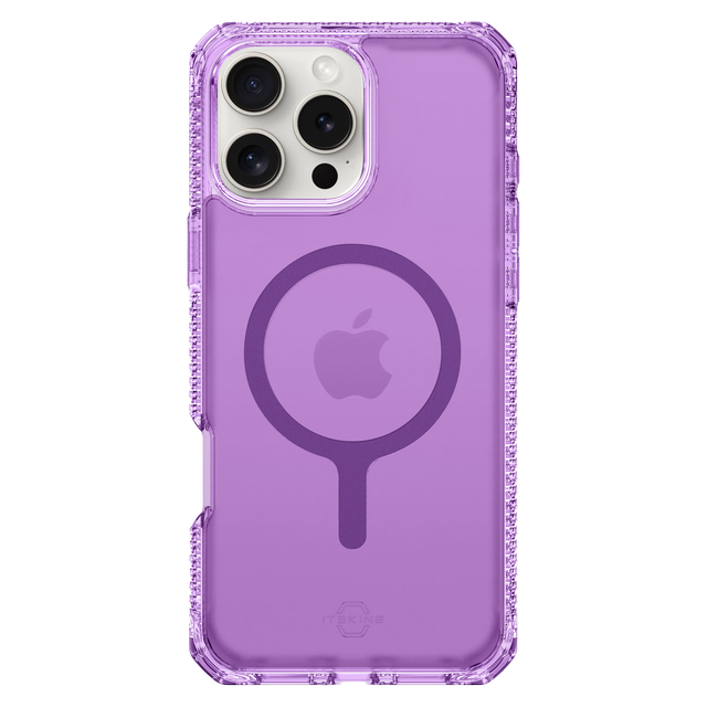 Itskins - Hybridr Vapor Magsafe Case For Apple Iphone 16 Pro - Light Purple