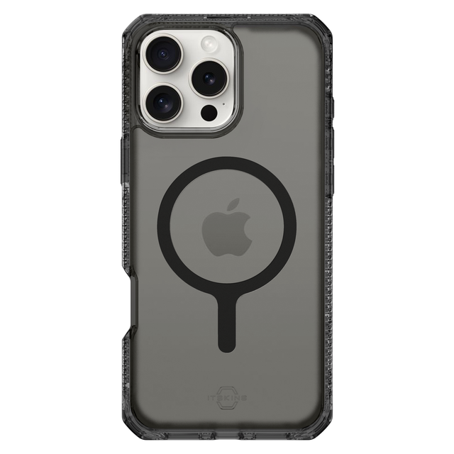 Itskins - Hybridr Vapor Magsafe Case For Apple Iphone 16 Pro - Smoke