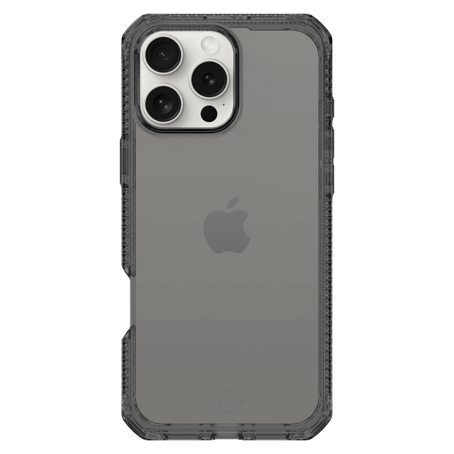 Itskins - Spectrumr Clear Case For Apple Iphone 16 Pro - Smoke
