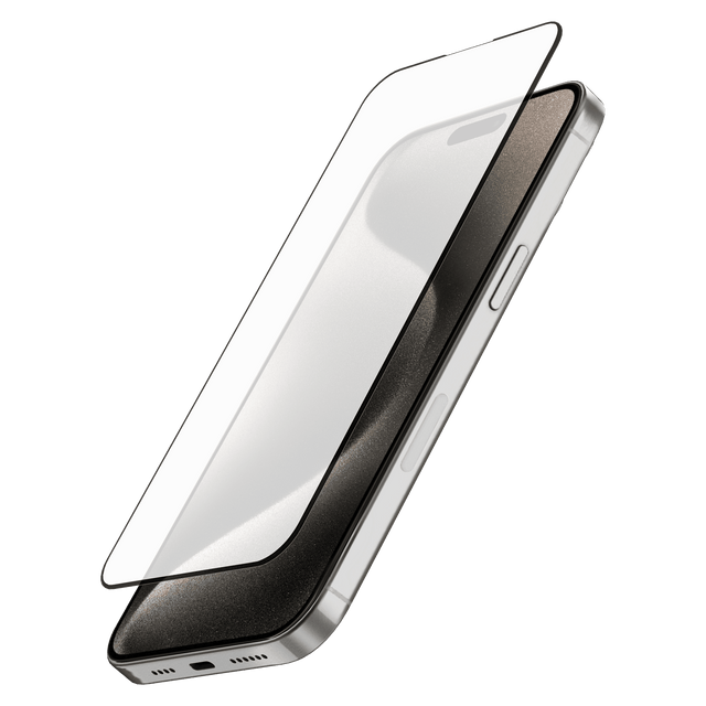 Itskins - Supreme Glass Screen Protector For Apple Iphone 16 Pro - Clear