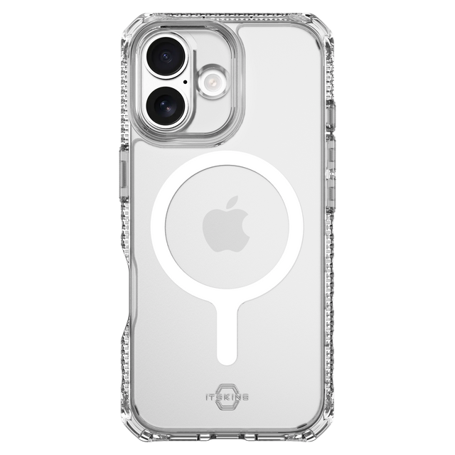 Itskins Hybridr Clear MagSafe Case for Apple iPhone 17 - Transparent