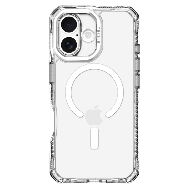 Itskins Supremer Clear MagSafe Case for Apple iPhone 17 * Transparent White Print