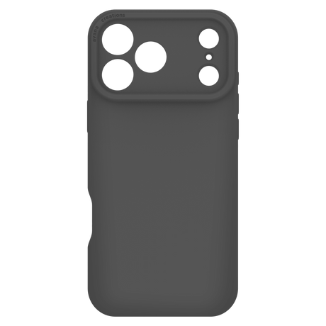 Avana Velvet MagSafe Case for Apple iPhone 17 Pro Max - Ash by Avana (Part No. AP7U-AVSIK-BLCK)