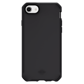 Itskins - Spectrum Solid Case For Apple Iphone Se 2022  /  Se 2020  /  8  /  7  /  6s  /  6 - Plain Black