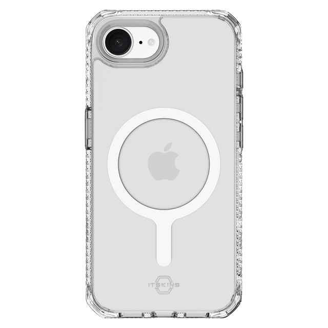 Itskins - Hybridr Clear Magsafe Case For Apple Iphone 16e - Transparent