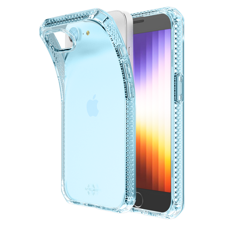 Itskins - Spectrumr Clear Case For Apple Iphone 16e - Light Blue