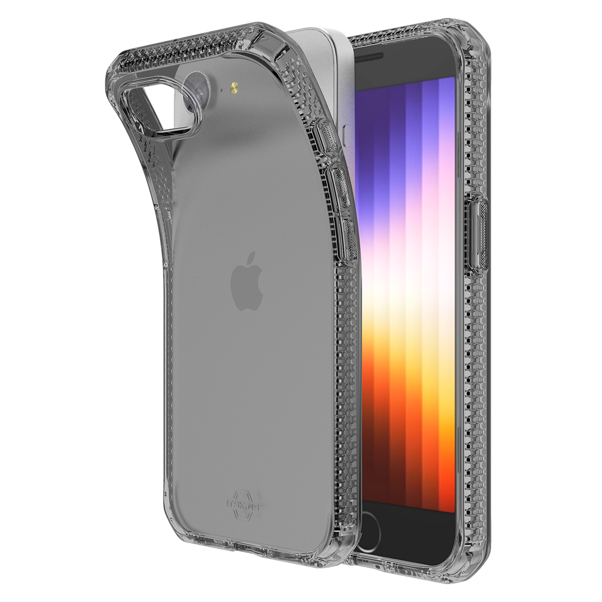 Itskins - Spectrumr Clear Case For Apple Iphone 16e - Smoke
