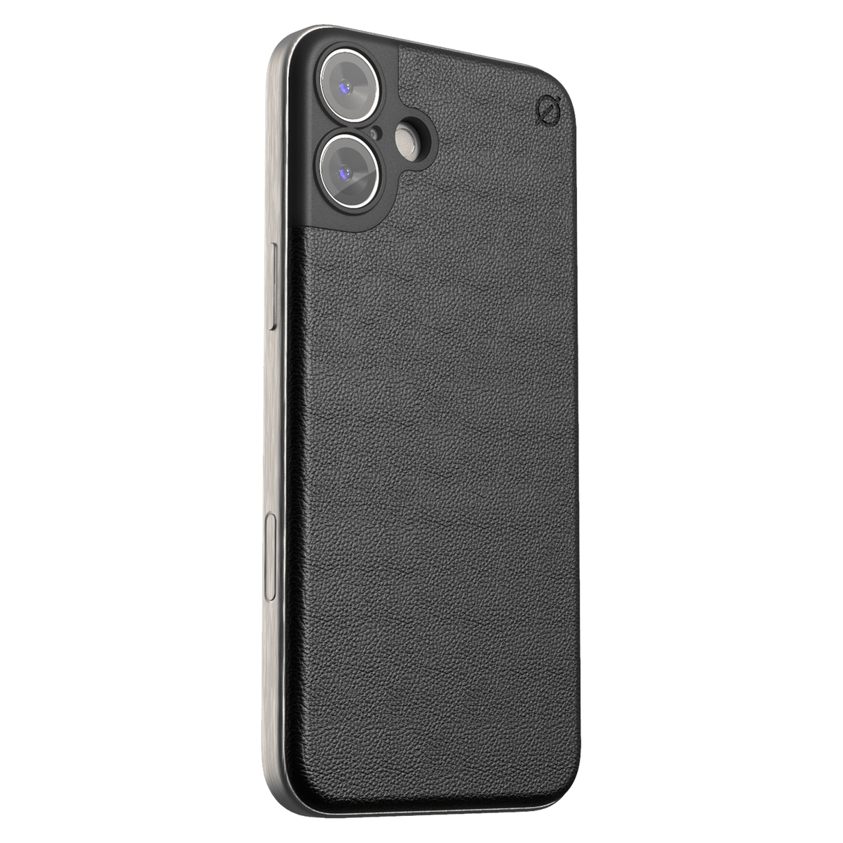 Atom Studios - Snap Cactus Leather Magsafe Case For Apple Iphone 16 Plus - Carbon Black