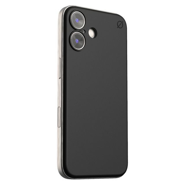 Atom Studios - Snap Soft Touch Magsafe Case For Apple Iphone 16 - Carbon Black