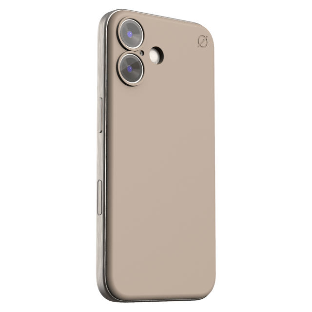 Atom Studios - Snap Soft Touch Magsafe Case For Apple Iphone 16 - Stone Beige