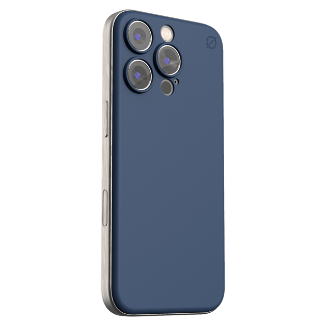 Atom Studios - Snap Soft Touch Magsafe Case For Apple Iphone 16 Pro - Midnight Navy