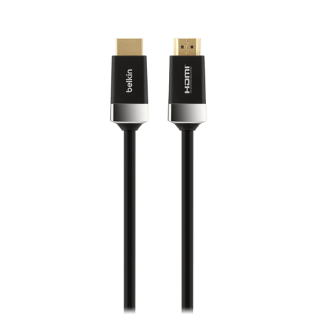 Belkin - High Speed Hdmi Cable With Ethernet - Black