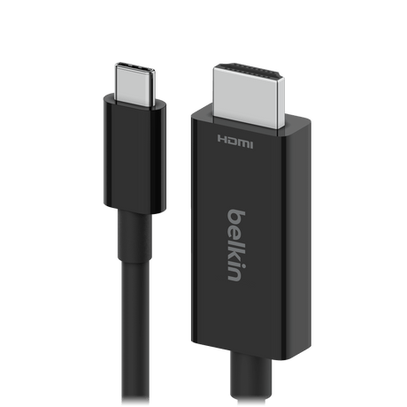 Belkin - Usb C To Hdmi 2.1 Cable 2m - Black