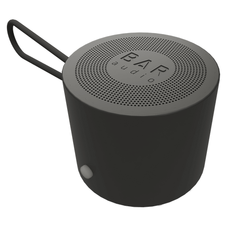 Bar Audio - Small Bluetooth Speaker - Gun Metal