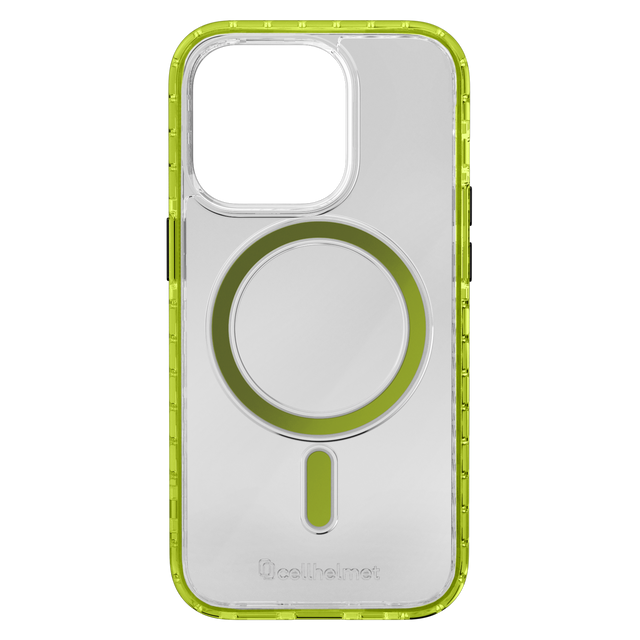 Cellhelmet - Magnitude Magsafe Case For Apple Iphone 14 Pro - Electric Lime