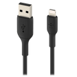 Belkin - Boost Up Charge Usb A To Apple Lightning Cable 3ft - Black