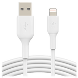 Belkin - Boost Up Charge Usb A To Apple Lightning Cable 10ft - White