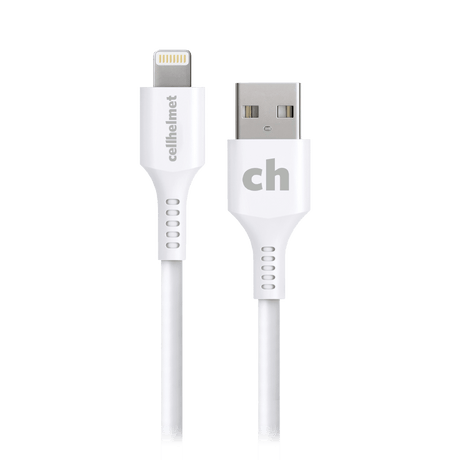 Cellhelmet - Apple Lightning Cable 10ft - White