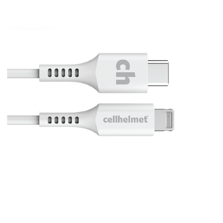 Cellhelmet - Usb C To Apple Lightning Cable 10ft - White