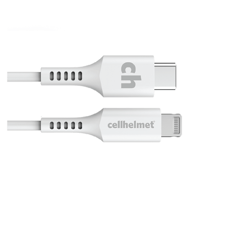 Cellhelmet - Usb C To Apple Lightning Cable 3ft - White
