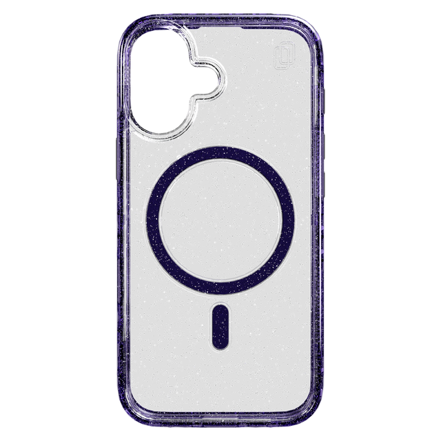 Cellhelmet - Magnitude Magsafe Case For Apple Iphone 16 - Lilac Purple Sparkle