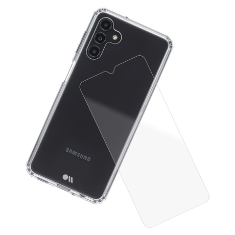 Case-mate - Protection Pack Tough Case And Glass Screen Protector For Samsung Galaxy A13 5g - Clear
